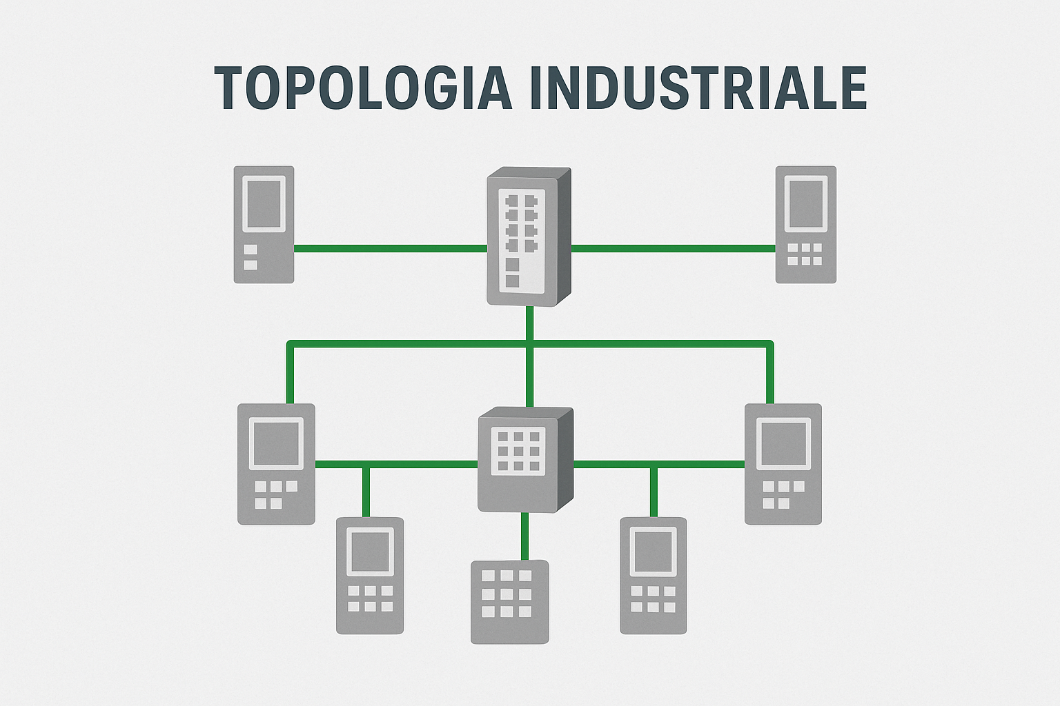 Criteri per la scelta della topologia di rete industriale